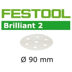 Disques abrasifs Festool STF D90/6 BR2 grain 120 par 100
