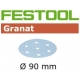 Disques abrasifs Festool STF D90/6 GR grain 120 par 100