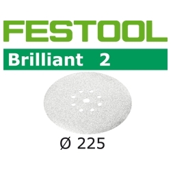 Disques abrasifs Festool STF D225/8 BR2 grain 100 par 25