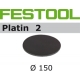 Disques abrasifs Festool STF D150/0 PL2 grain 1000 par 15