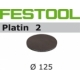 Disques abrasifs Festool STF D125/0 grain PL2 2000 par 15
