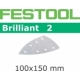 Abrasifs Festool STF Delta/100x150/7 BR2 P60 par 50