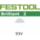 Abrasifs Festool STF V93/6 BR2 P100 par 100