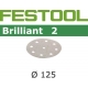 Disques abrasifs Festool STF D125/90 BR2 grain 80 par 50