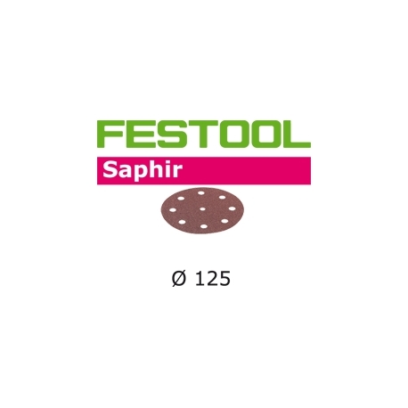 Disques abrasifs Festool STF D125/90 SA grain 24 par 25